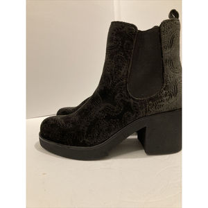 Women’s Indigo Rd. Margo Platform CHUNKY Ankle Boots Gray Y2K Size 6 1/2 M